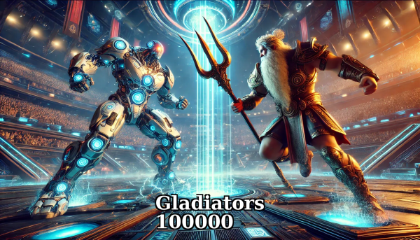 Donating for Gladiators 100,000